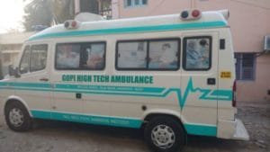 Gopi hitech ambulance services in bellary