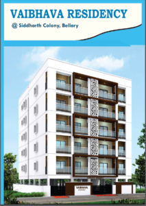 Vaibhava residency apartment builders in Bellary.