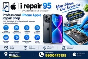 I repair 95 apple mobile repairs in Ballari